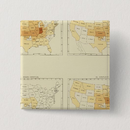 25 Interstate migration 1890 INLA Button (Vorderseite)
