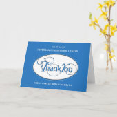 25. Jahr Ankündigung der Angestellten Danke (Gelbe Blume)