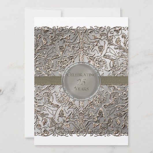 25 Jahre, 25 Jahre Einladung (Rückseite)