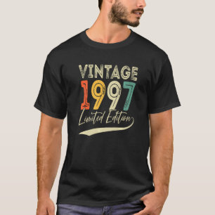 25 Jahre alt 25. Geburtstag 1997 Vintage T-Shirt