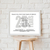 25 Jahre Altersrente oder Mitarbeiteraufwertung Poster