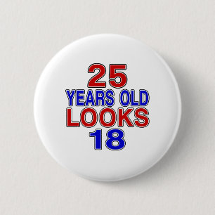25 Jahre der alten Blick-18 Button