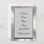 25 Jahre Einladung zum Silver Anniversary (Rückseite)