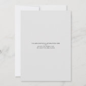 25. JAHRE IM MAKING Confetti Einladung (Rückseite)