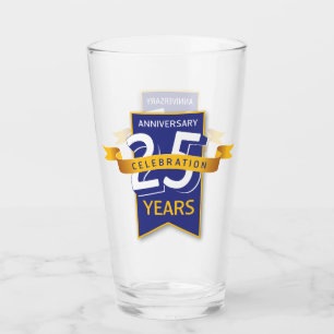 25 Jahre Jubiläumsdesign Glas