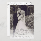 25. JAHRE NACH Foto Einladung (Vorne/Hinten)