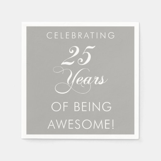 25 Jahre Phantastischer Napkins Serviette (Vorderseite)