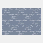 25 Jahre Schwarz & Weiß 25 Jahre Geschenkpapier Set (Vorderseite 3)