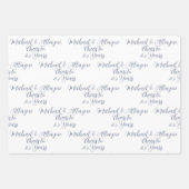 25 Jahre Schwarz & Weiß 25 Jahre Geschenkpapier Set (Vorderseite 2)