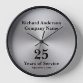 25 Jahre Service Imitate Silver Uhr (Vorderseite)
