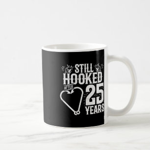 25 Jahre verheiratet - Angelpaar - 25. Hochzeitsta Kaffeetasse