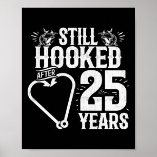 25 Jahre verheiratet - Angelpaar - 25. Hochzeitsta Poster
