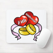 25. Jahrestag 1wpng Mousepad (Mit Mouse)