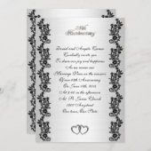 25. Jahrestag der Verlängerung der schwarzen Grenz Einladung (Vorne/Hinten)