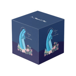 25. Jahrestag des religiösen Lebens Nun Pink Blume Würfel