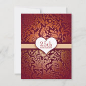 25. Jahrestag Einladung (Vorderseite)