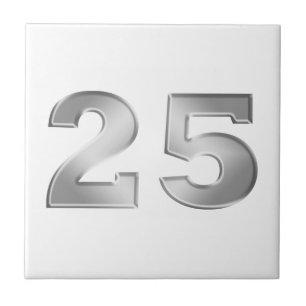 25. Jahrestag Fliese