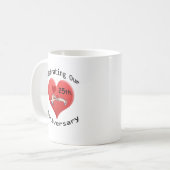 25. Jahrestag Kaffeetasse (Vorderseite Links)