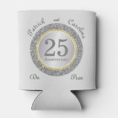 25. Jahrestag kann kühler werden Dosenkühler (Rückseite)