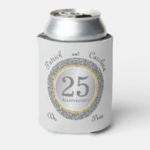 25. Jahrestag kann kühler werden Dosenkühler (Kanne Rückseite)