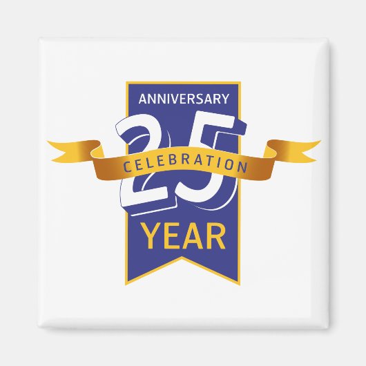 25. Jahrestag Magnet (Vorne)