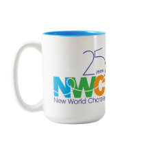 25. Jahrestag Neue Welt Chorale Tasse