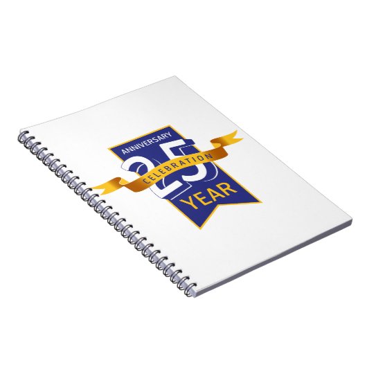 25. Jahrestag Notizblock (Rechte Seite)