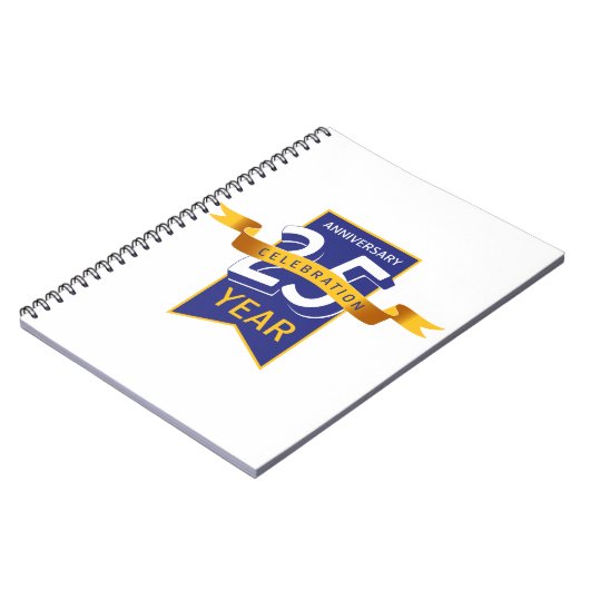 25. Jahrestag Notizblock (Linke Seite)