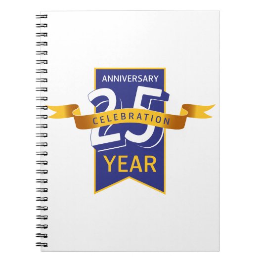 25. Jahrestag Notizblock (Vorderseite)