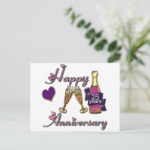 25. Jahrestag Postkarte (Stehend Vorderseite)