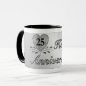 25. Jahrestag - Silber Tasse (Vorderseite Links)