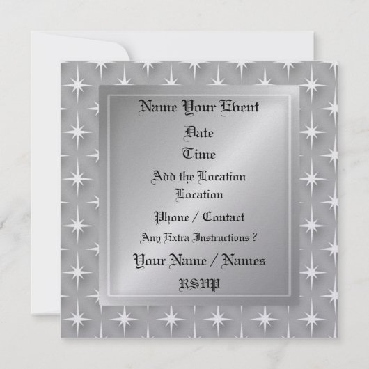 25. Jahrestag - SRF Einladung (Rückseite)