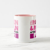 25. Jahrestags-Hochzeits-Geschenk Zweifarbige Tasse (Mittel)