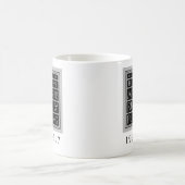 25. Jahrestags-Tasse des SCHARFEN Kaffeetasse (Mittel)