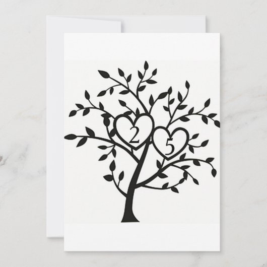 25. JAHRESTAGUNG PARTY EINLADUNG (Vorderseite)