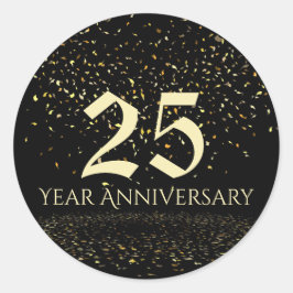 25-jähriger Umschlag Aufkleber