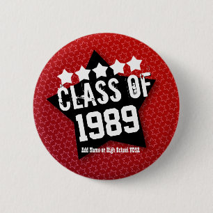 25-jähriges High School-Wiedersehen JÄHRLICH V05 Button