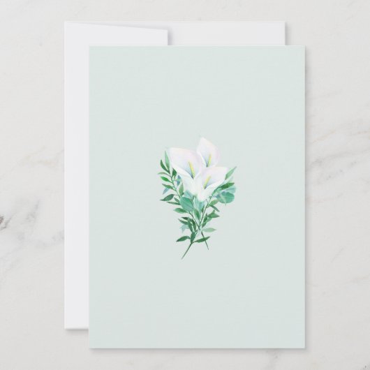 25-jähriges Jubiläum der geometrischen weißen Call Einladung (Rückseite)