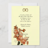 25. Jubiläum Hochzeit Neueröffnung Einladung (Rückseite)