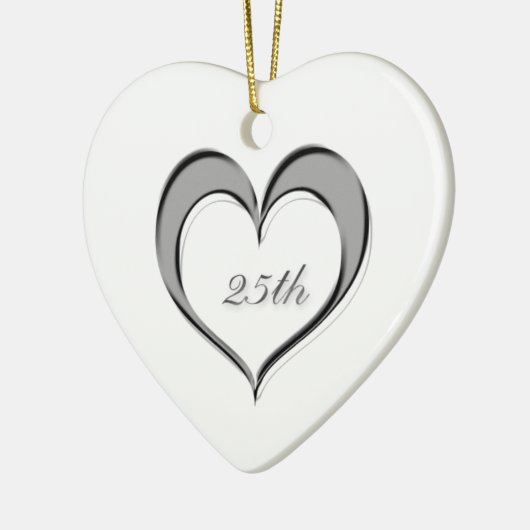 25. Jubiläum Keramikornament (Links)