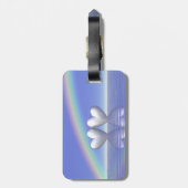 25. Jubiläum Silberherzen Gepäckanhänger (Rückseite vertikal)