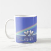 25. Jubiläum Silberherzen Kaffeetasse (Links)