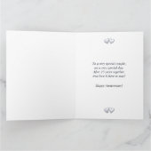 25. Jubiläum Silberherzen Karte (Innenseite)
