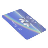 25. Jubiläum Silberherzen Magnet (Rechte Seite)