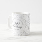 25. Jubiläum Silver Stardust Kaffeetasse (Vorderseite Links)