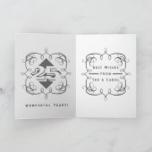 25. Jubiläumsgratis Grußkarte Karte (Innenseite)
