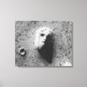 25. Juli 1976 Viking Orbiter 1 Bild (35a72) Leinwanddruck