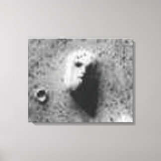 25. Juli 1976 Viking Orbiter 1 Bild (35a72) Leinwanddruck