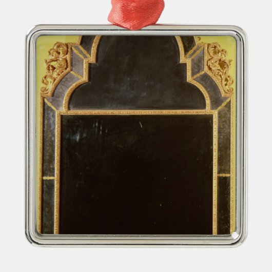 25: Königin Anne giltwood pierglass Silbernes Ornament (Vorne)