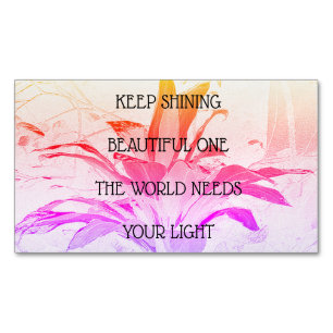 25 Kühlschrankmagnet-Gutschein-Beilagen Magnetische Visitenkarte